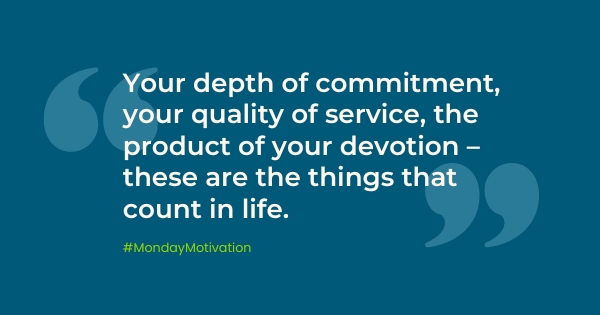 Motivation Monday Quality of Service